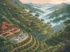 Altieri Coffee Farms — coffee farm illustration 1