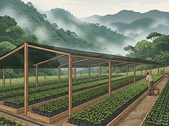 Jorge Raul Rivera — coffee farmer illustration 3