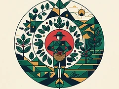 Juan Peña — coffee farmer illustration 2