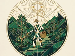 Percy Pintado — coffee farmer illustration 2