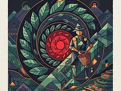 ASUVIM association — coffee farmer illustration 1