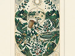 José Peña — coffee farmer illustration 1