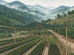 Ashok Patre — coffee farmer illustration 3
