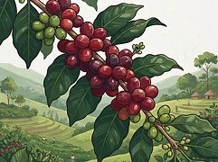 Koko β coffee farm illustration 3