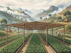Neguesse Debela — coffee farmer illustration 3