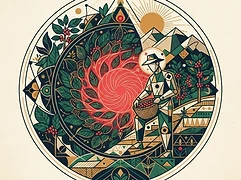 Victor Dota — coffee farmer illustration 2