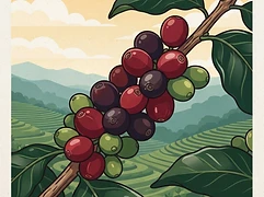 Las Lajas — coffee farm illustration 3