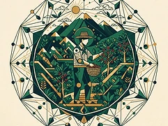 Smallholder growers near Yacuri National Park — coffee farmer illustration 1
