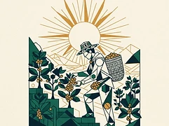 Albeiro Ramirez — coffee farmer illustration 3