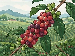 Fazenda Isidro Pereira — coffee farm illustration 3