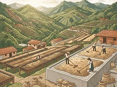 Finca El Cedro — coffee farm illustration 2