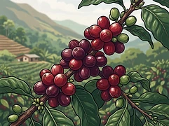 Finca La Riviera β coffee farm illustration 3