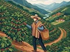 Brayan Smith — coffee farmer illustration 1