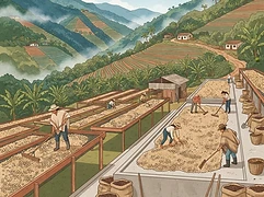 Finca El Mirador — coffee farm illustration 2