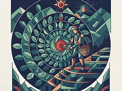 Ajoy and Pranoy Thipaiah — coffee farmer illustration 2