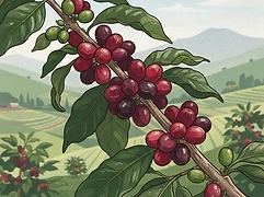 Busanze washing station β coffee farm illustration 3