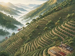 Finca Nuguo — coffee farm illustration 1