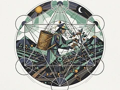 Pascual Marcos Cardona — coffee farmer illustration 1