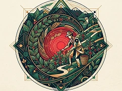 Juan Jose Huillca — coffee farmer illustration 3