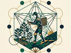 Miller Bustos — coffee farmer illustration 1