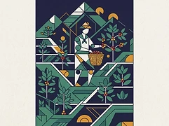 Eugene Altieri — coffee farmer illustration 3