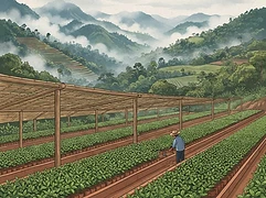 Petrona Perez — coffee farmer illustration 3