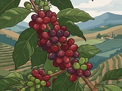 Finca Soledad — coffee farm illustration 3