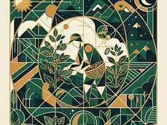 Arnulfo Días — coffee farmer illustration 2