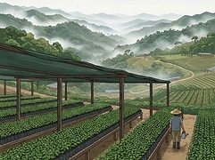 Leonicio Castellon — coffee farmer illustration 3
