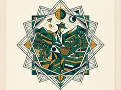 Manuel Dota — coffee farmer illustration 1