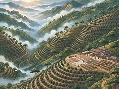 Hunapu β coffee farm illustration 1