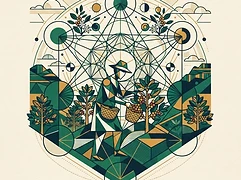 Carmen Lucia — coffee farmer illustration 2