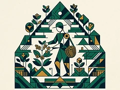 Kazoza N’Ikawa cooperative — coffee farmer illustration 2