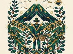 Armando Hurtado — coffee farmer illustration 2