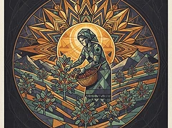 Triunfo Verde Women’s Group — coffee farmer illustration 1