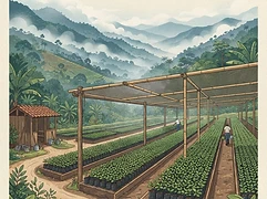 Jose Martinez Guzman — coffee farmer illustration 3