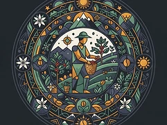Mauricio Rosales — coffee farmer illustration 1