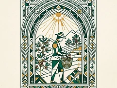 San Martin — coffee farmer illustration 3