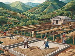 Malaki Estate β coffee farm illustration 2