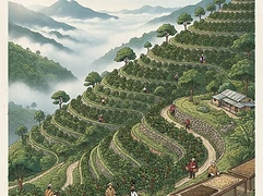 Finca San Pedro — coffee farm illustration 1