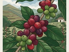 Balceros — coffee farm illustration 3