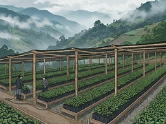 Miguel Dota — coffee farmer illustration 3