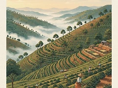 Gaharo Hill โ coffee farm illustration 1
