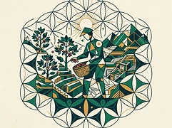 Alberto & Carlos Lizarazo — coffee farmer illustration 2