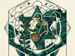 Pablo Cordoba — coffee farmer illustration 2