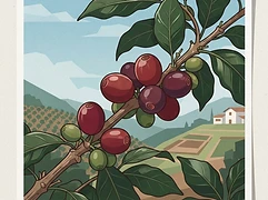 La Soledad — coffee farm illustration 3