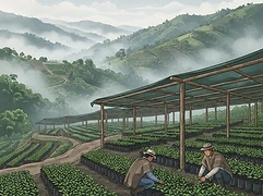 Benjamin Tunubalá — coffee farmer illustration 3