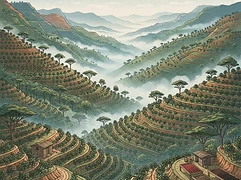 Worka Chelbessa Washing Station β coffee farm illustration 1