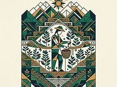 Candelaria Santos — coffee farmer illustration 2
