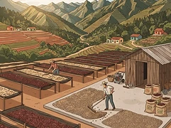 Finca San Francisco — coffee farm illustration 2